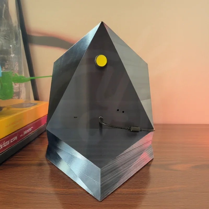 맞춤형 매트릭스 LED 디스플레이 홈 어시스턴트 픽셀 아트 오디오 반응형 프리즘 맞춤형 컬러 필라멘트 (가정 및 비즈니스용)