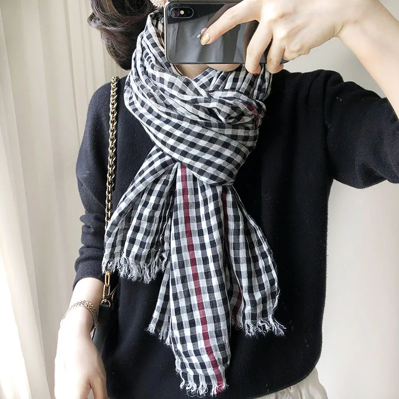 Thumbnail 3 - #83 Latest Plaid Winter Scarf Offers