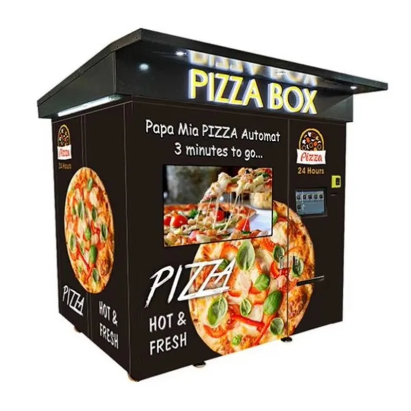 New Design Electric Pizza Vending Machine with Great Price Pizza Box Machines Vending Machine with Microwave