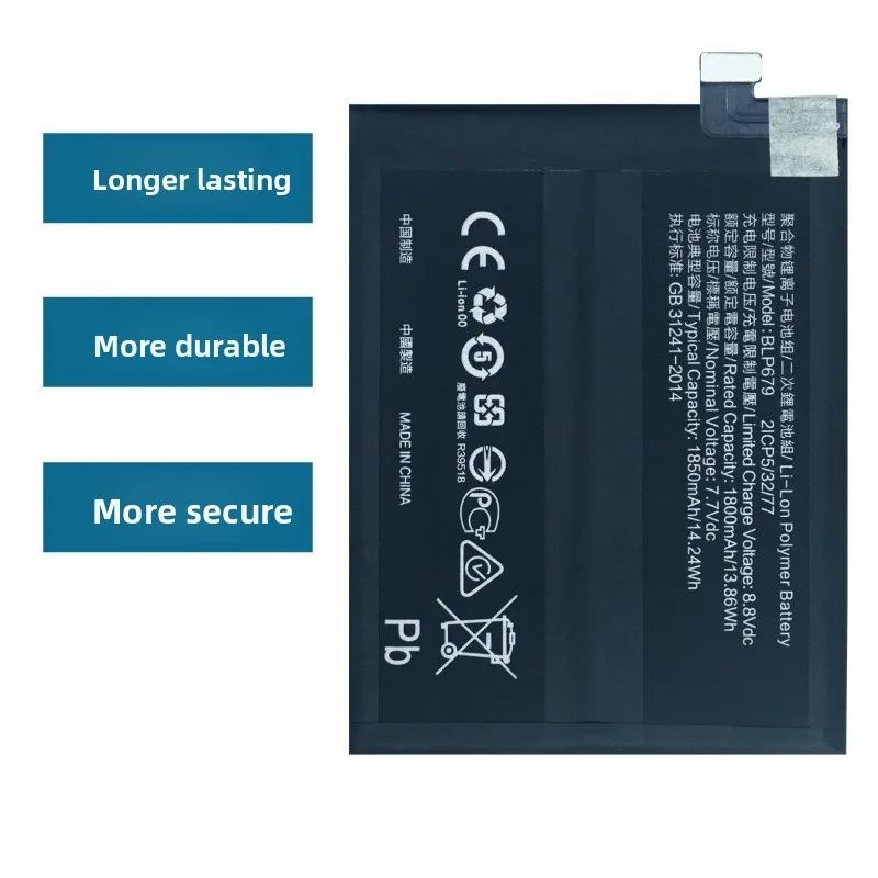 BLP679 for OPPO R17 PRO Phone Battery 0 Cycle High Quality High Capacity Battery Replacement Bateria Grade A Cell with Tools