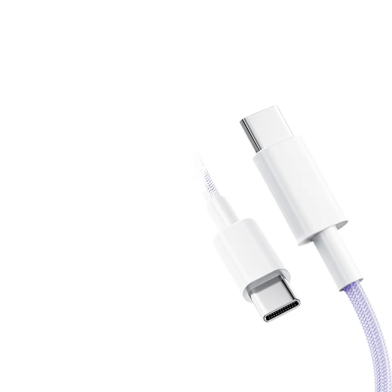 Speed shift C-C data cable PD60W ultra-fast charging car charger charging cable