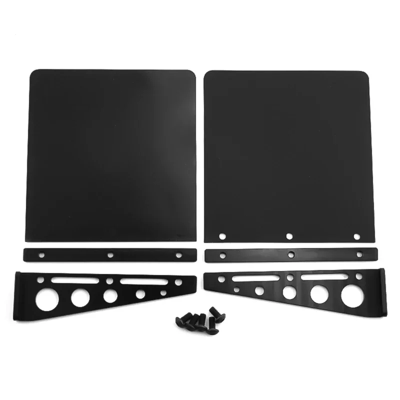 

1 set of mud Flaps Fender decorations for Tamiya 1/14 RC truck tractor Trailer car Tipper SCANIA Actros MAN VOLVO DIY Upgrade