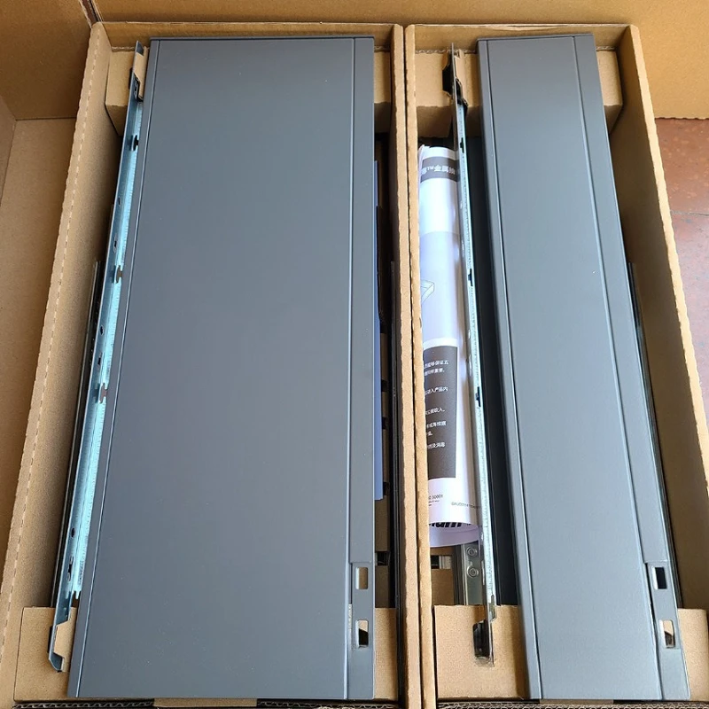 

Full drawer buffer track Slide rail