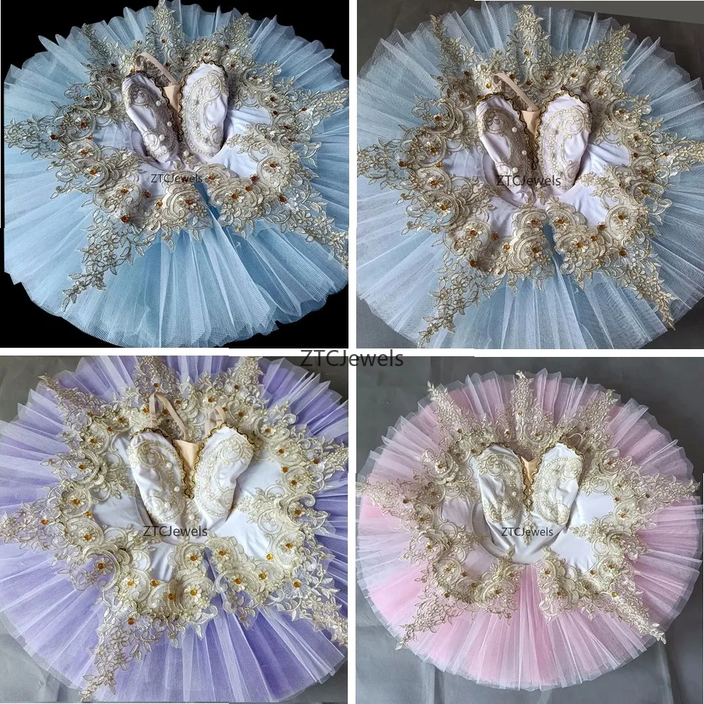 

Детское балетное платье с пайетками, юбка-пачка принцессы, танцевальный костюм для девочек, семь цветов, для выступлений