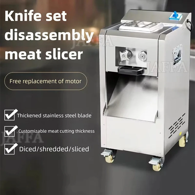 Including Tariffs Fully Automatic Meat Slicer Machine Multi-Functional Fresh Chicken Breast Meat Cutter New Model High Efficienc