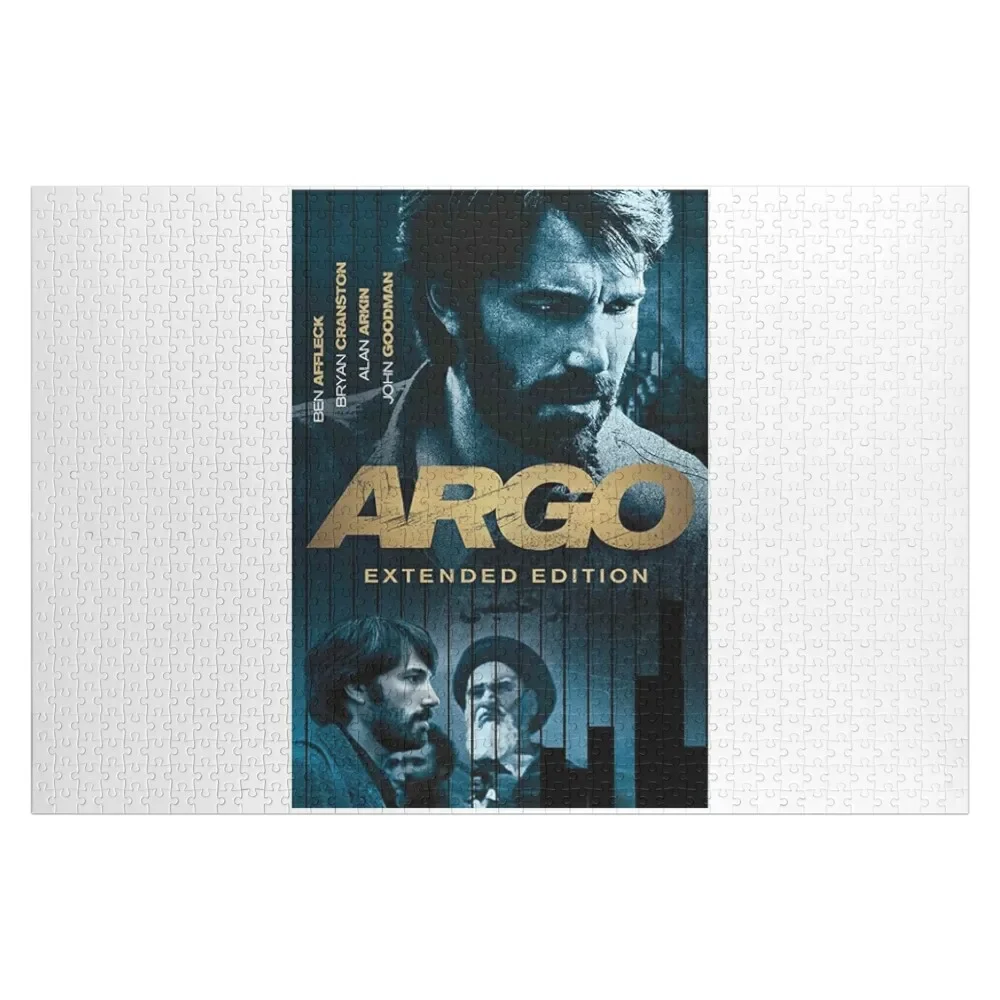 Персонализированный Деревянный пазл для детей Argo с именем на заказ