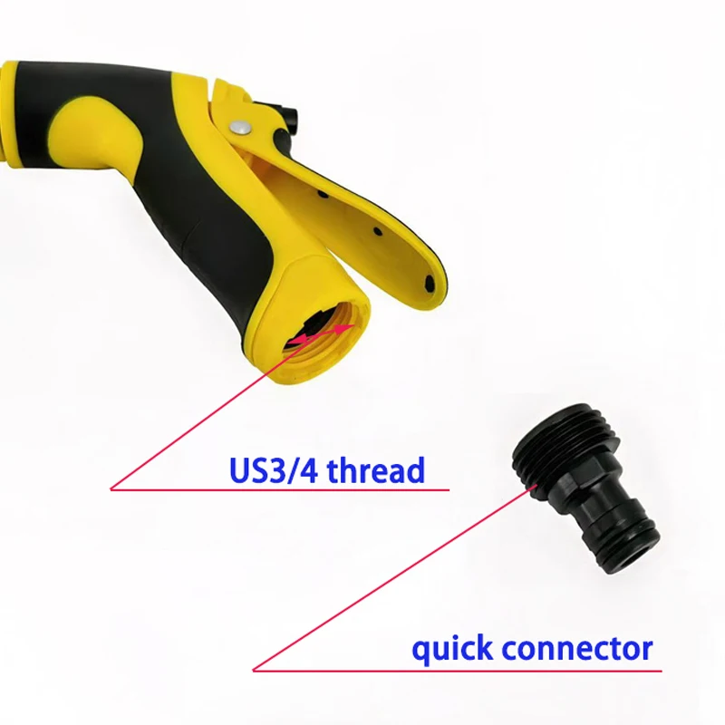 High-Pressure Power Washer Water Spray Gun Nozzle Car Garden Lawn Wash Hose Pipe Tools Garden Water Pressure Washer