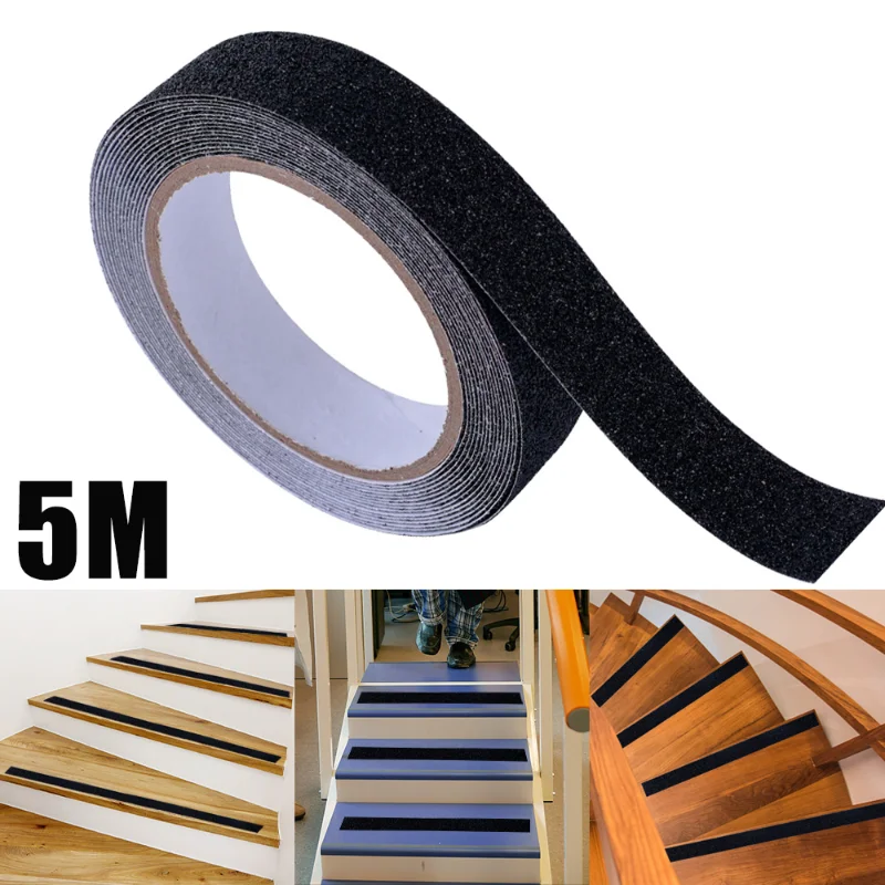 Non Slip Safety Grip Tape Anti-Slip Indoor Outdoor Stickers Strong Adhesive Safety Traction Tape Stairs Floor Safety Tread Step