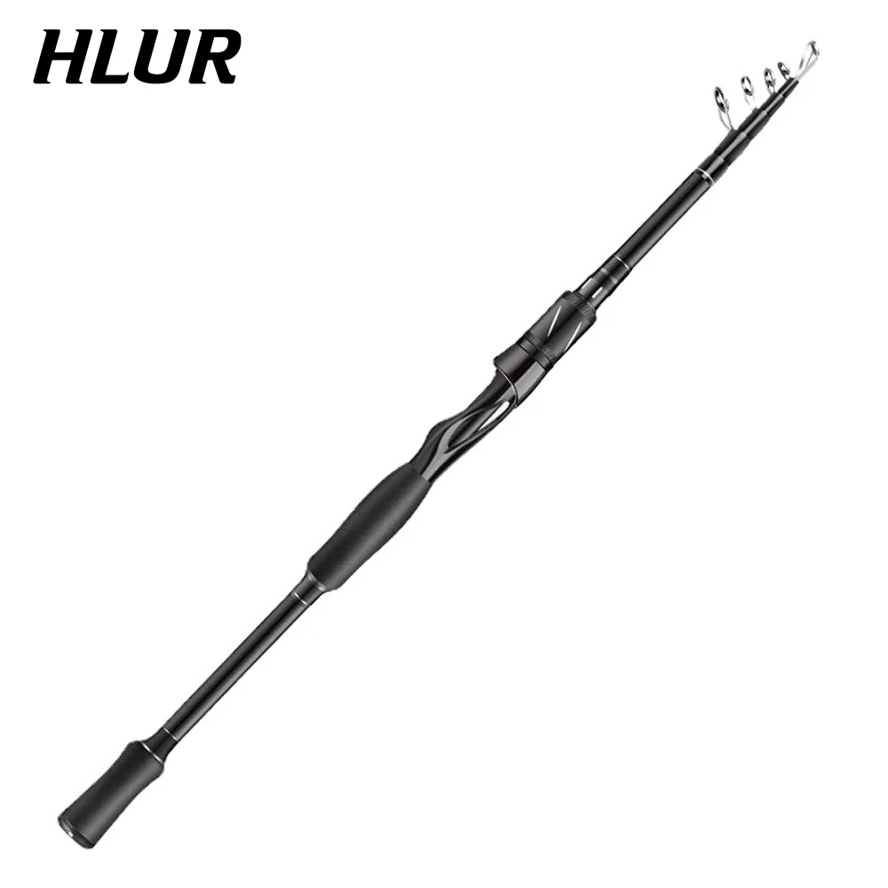 

HLUR Carbon Fiber 1.8M 2.1M 2.4M 2.7M Spinning Fishing Rod M Power Telescopic Fishing Rod Surf Spinning Carp Feeder Rod