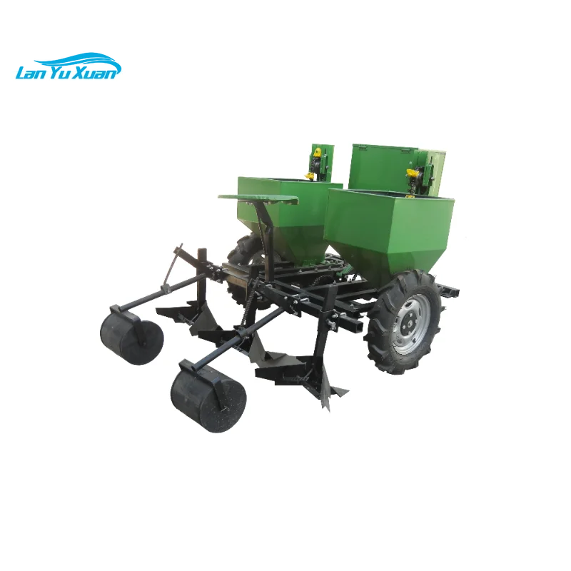 3 point hitch 2 row potato planting machine/potato planter