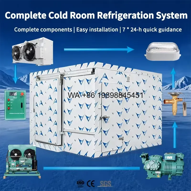 Wmwmnu for -35 to +8C Outdoor Blast Freezer Cold Room 1ton 2.5ton 3ton 5ton 10ton 20ton 25ton 50ton Industrial Refrigeration
