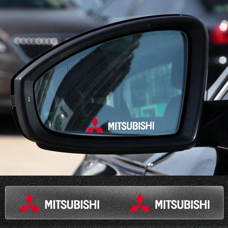 Car Accessory Rearview Mirror Decoration Sticker Body Decal For Mitsubishi Montero V20 V80 Ex Evo 1200 Asx 2 Ax V77 73 Asx