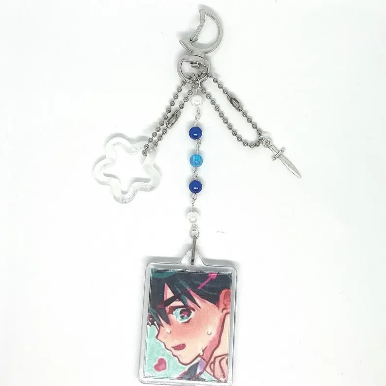 شعبية أنيمي الغريبة المرحلة Chibis سلاسل المفاتيح للنساء اكسسوارات حقيبة Luka Ivan Till Mizi Hyuna Sua Keyrings مجوهرات المشجعين الهدايا