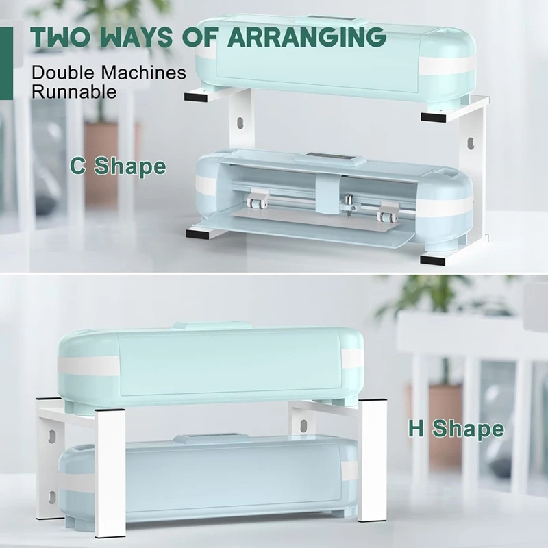 Ножки-подставки ABRE-2-в-1 для Cricut Maker 3/ Maker/Explore 3/ Explore Air 2, органайзер для аксессуаров и инструментов для рукоделия