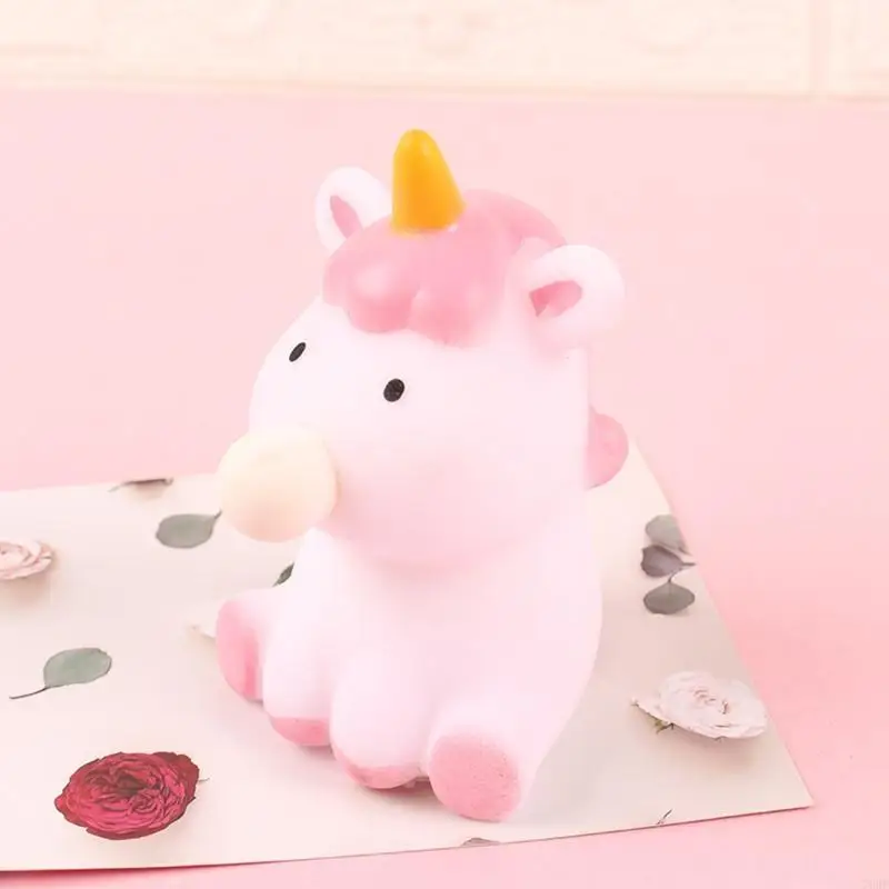 76HF Bubble Spit Toy Children Stress Relief Toy Pinch Music Decompression Sensory Pinch Music