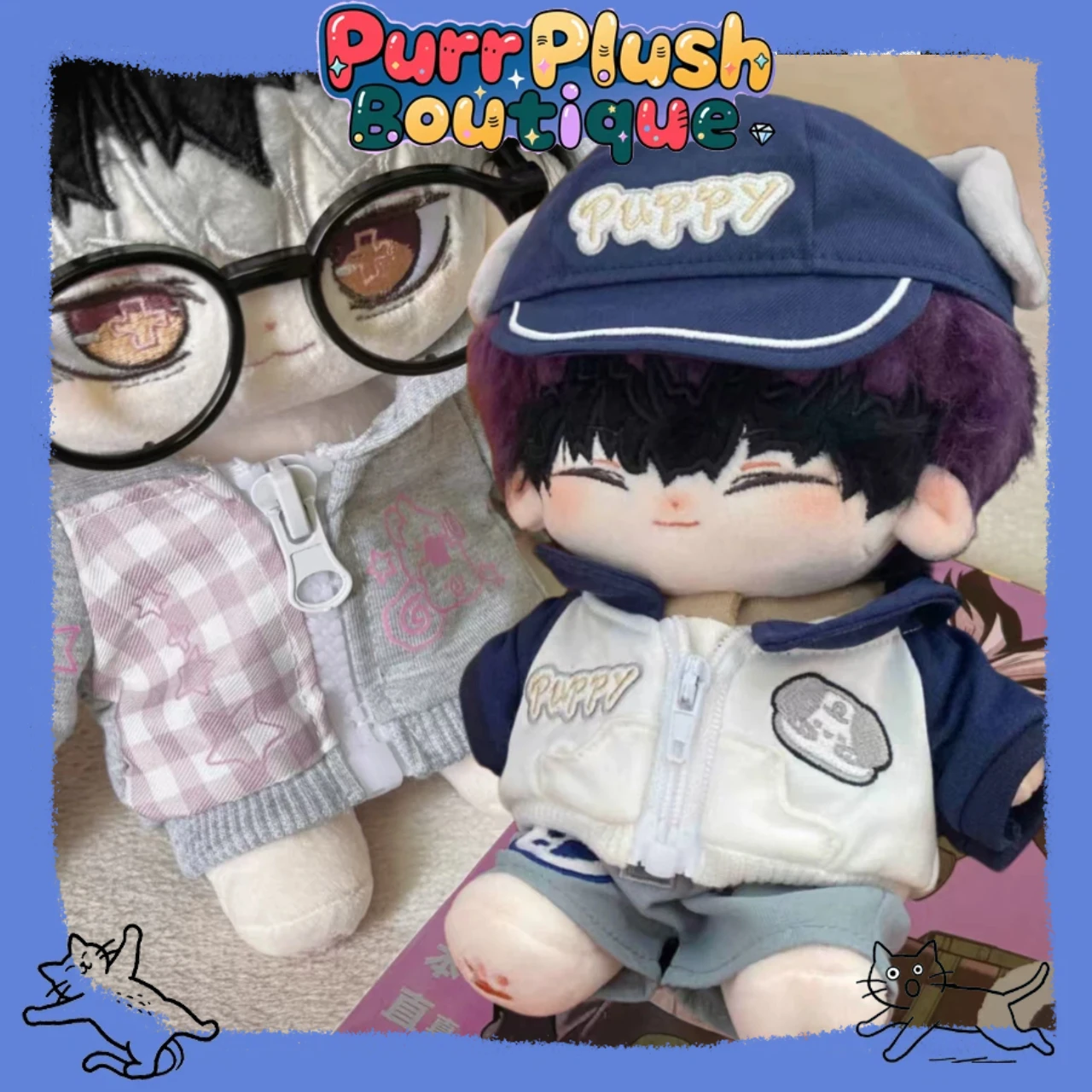 

20cm Plush Doll Stuffed Animals Kaiju No.8 Narumi Gen Anime Game Cute Dress-up Cotton for Doll Adults/kids as a Collectible Gift