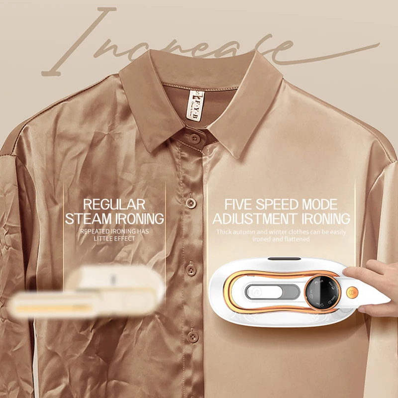 110 فولت-220 فولت يده البخار الحديد طوي آلة تنظيف الملابس بالبخار 1200 واط الطاقة المحمولة 5 سرعة باخرة شاشة تعمل باللمس الروتاري الكهربائية الحديد