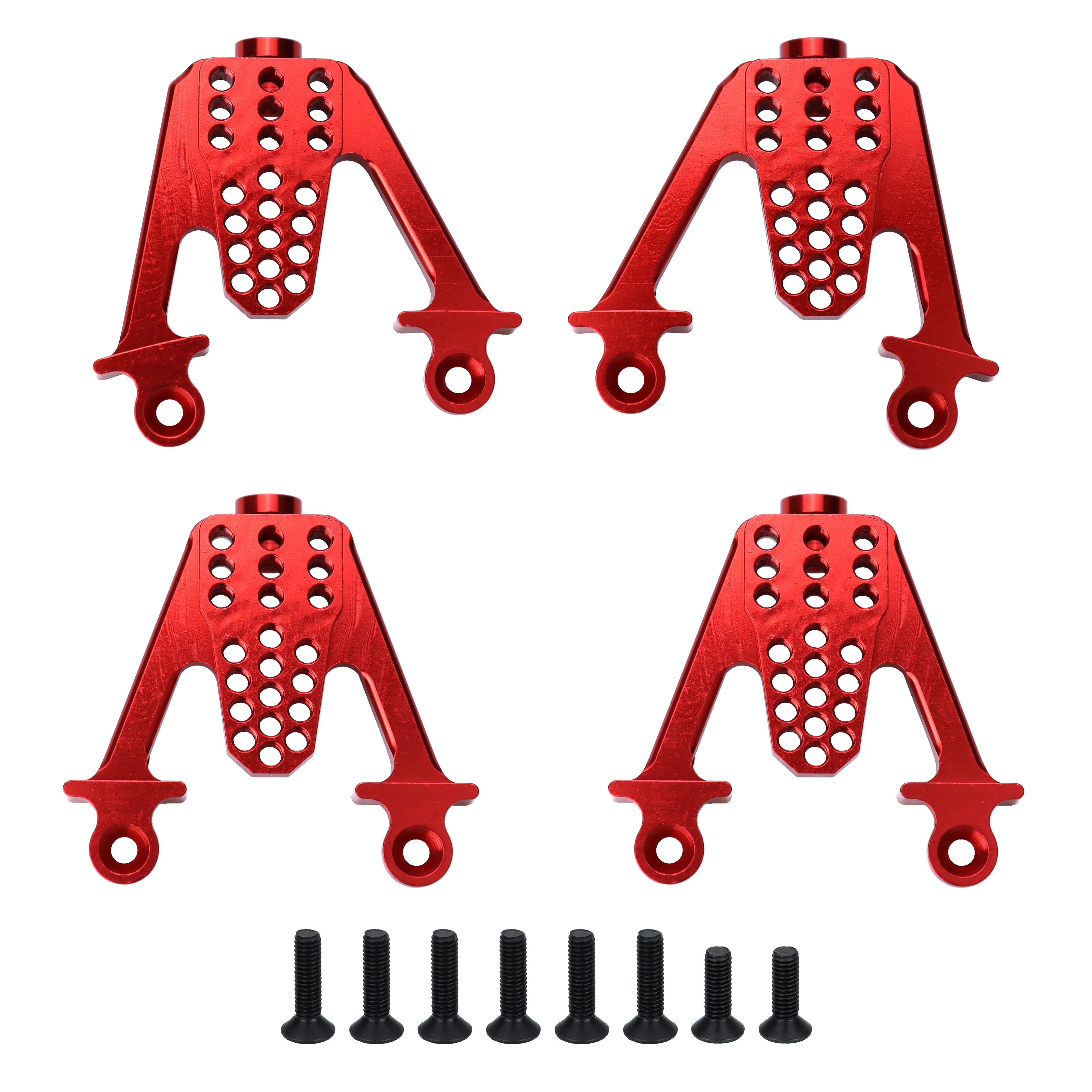 Amortiguadores delanteros y traseros SCX10, torres de montaje, poste de elevación, amortiguadores para 1/10 RC Crawler Axial SCX10, piezas de