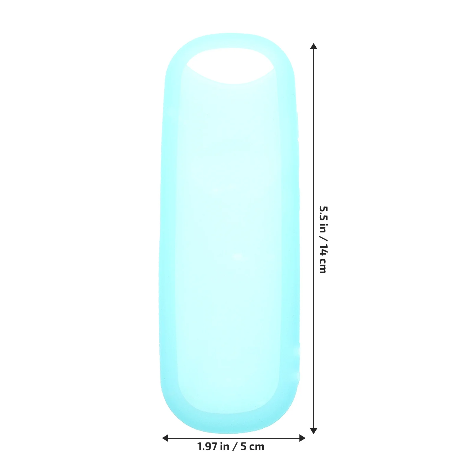 حافظة جهاز تحكم عن بعد من السيليكون بألوان زاهية غطاء مضيء غير قابل للانزلاق لجهاز التحكم عن بعد #6