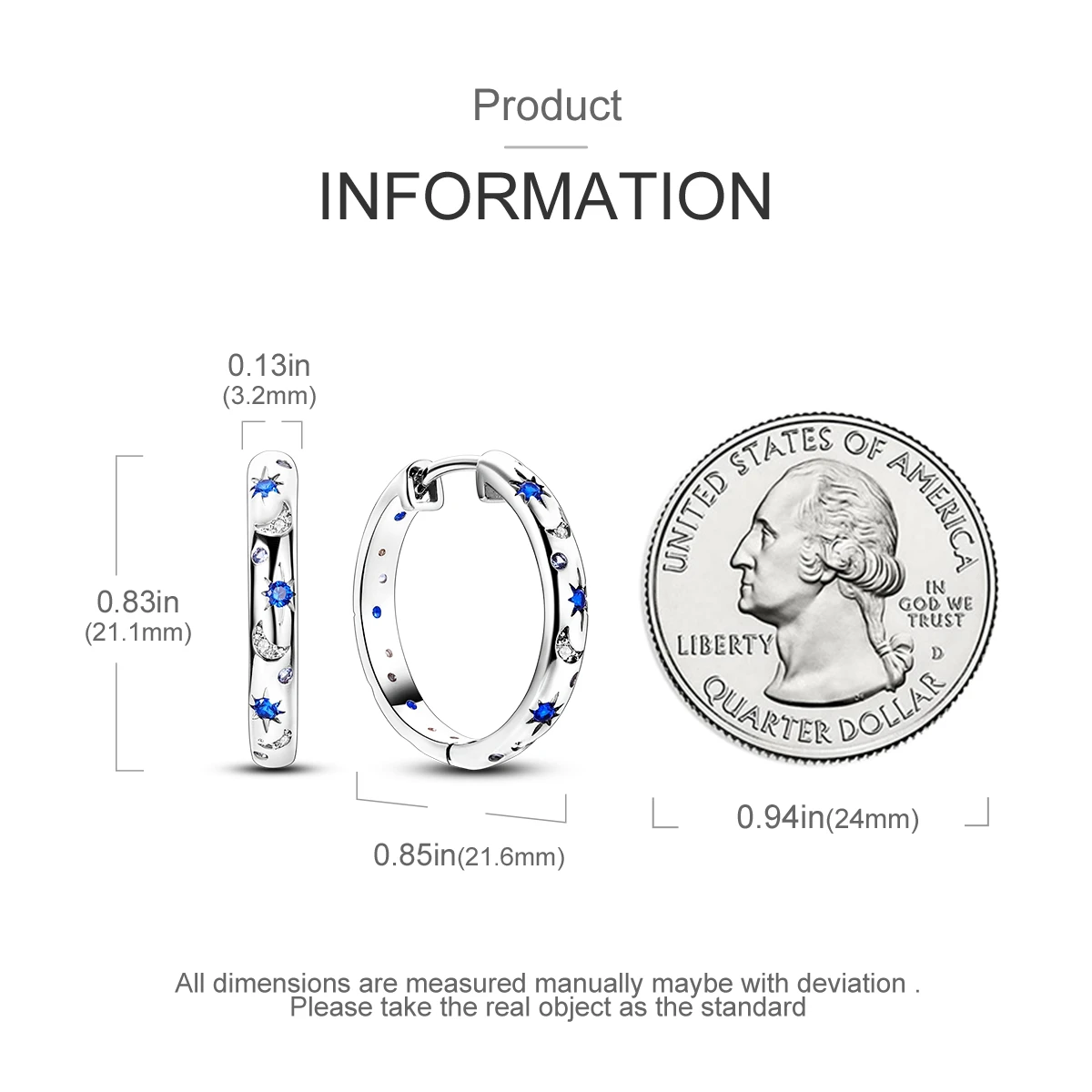 Bestseller 925 Sterling Silber Herz-Ohrringe Passend für Original-Charms Creolen für Frauen Mädchen Ohrstecker Feiner Schmuck Geschenke – Detail 39