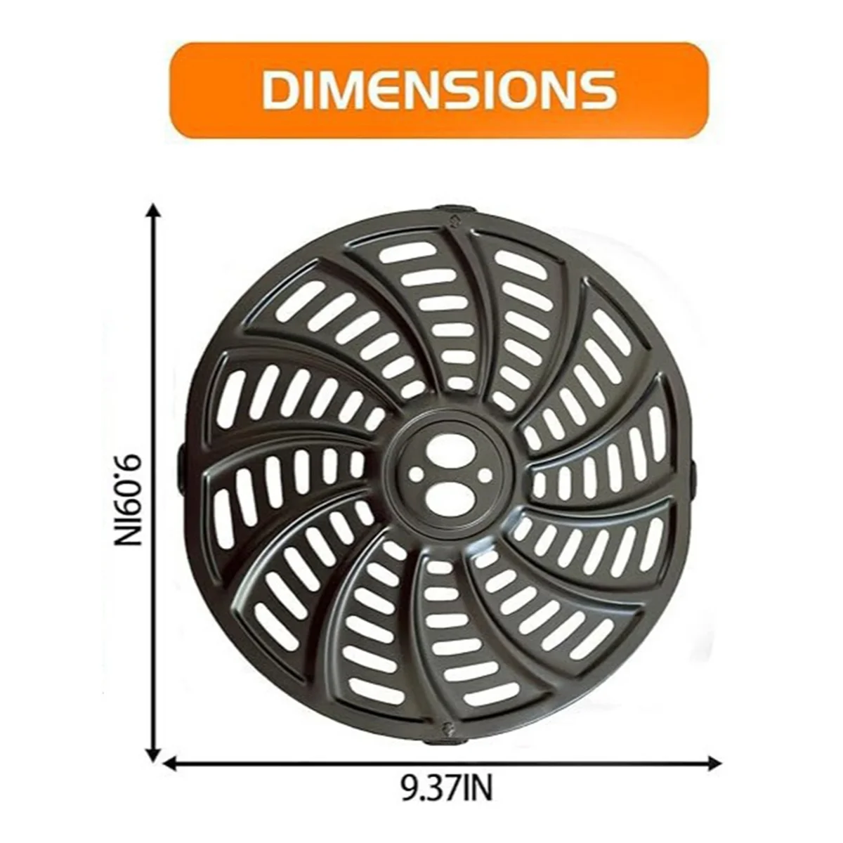 Lucht Friteuse Grill Lade Voor Gourmia Gaf698/Gaf686 6qt Air Friteuse Anti-Aanbak Lucht Friteuse Grill Pan Crisper Plaat Vaatwasser Kluis