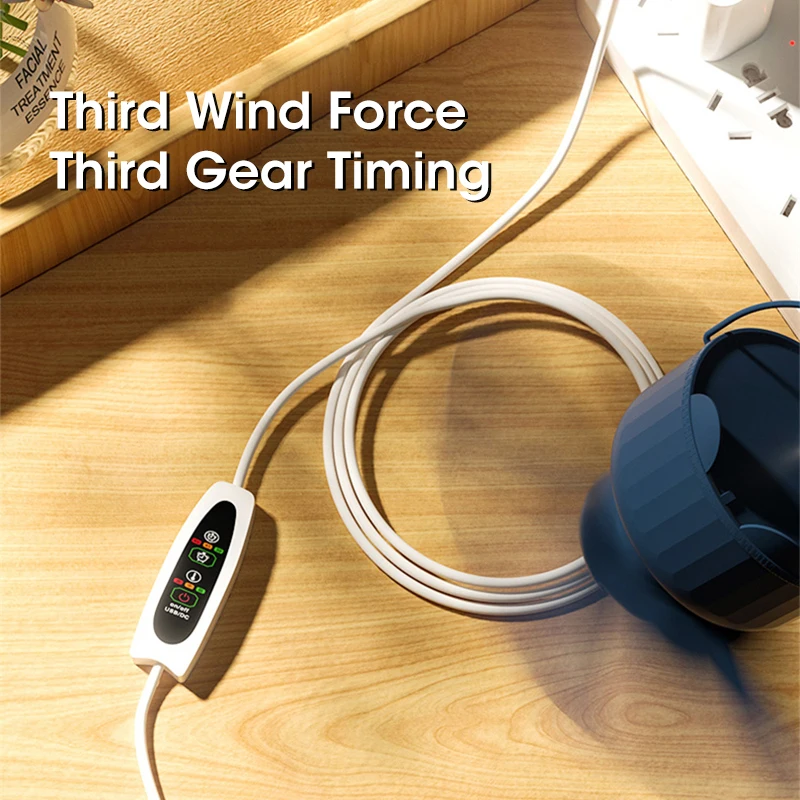 Ventilador de techo portátil recargable por USB con Control remoto, ventilador de sincronización para acampar al aire libre, ventilador de techo para dormir en el hogar, ventilador de cama