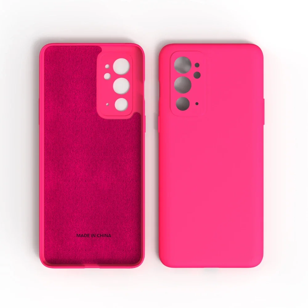 For OnePlus 9RT Case High Quality Liquid Silicone Soft Cover For One Plus 8 9 9R 9 PRO OnePlus8 OnePlus Nord 8T 8Pro Phone Case