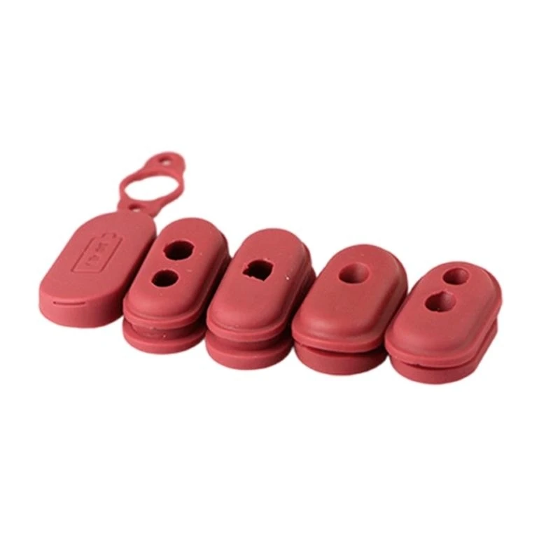

Electric Scooter Charging Interfaces Port Protectors Flexible Silicone Cover Hat