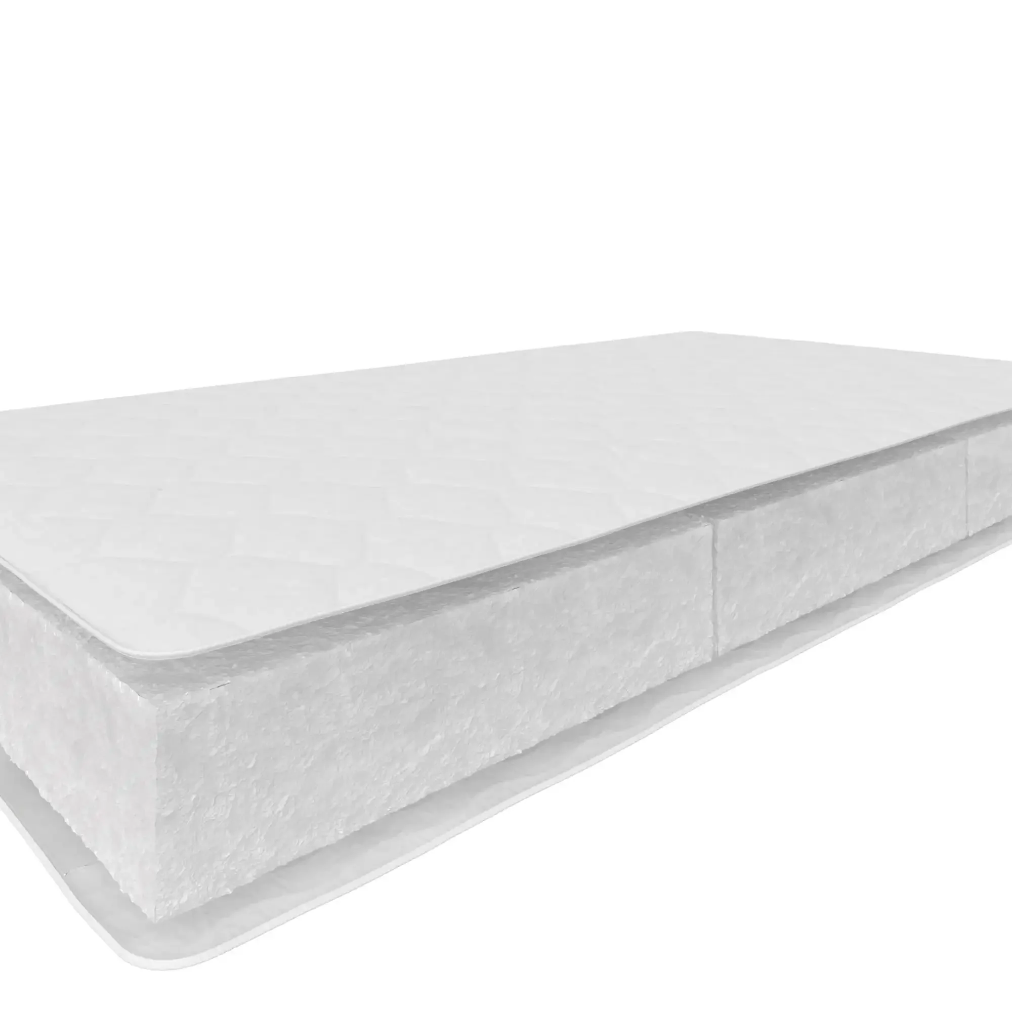 Sleep 6 Inch Thermobonded High Density Polyester Fill Mattress, Twin Size