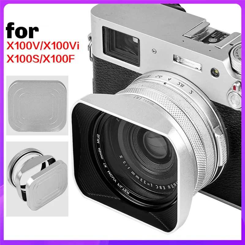 -Защитная крышка объектива MEOF для серии Fuji X100 заменяет бленду объектива Forx100vi, X100V, X100F, X100T, X100S