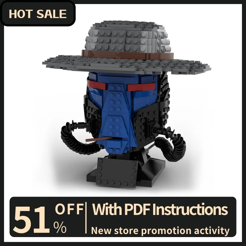 

New 598Pcs Famous Star Battle Movie Moc Cad Bane Model Building Blocks Diy Creative Ideas Kids Toys Birthday Christmas Gifts