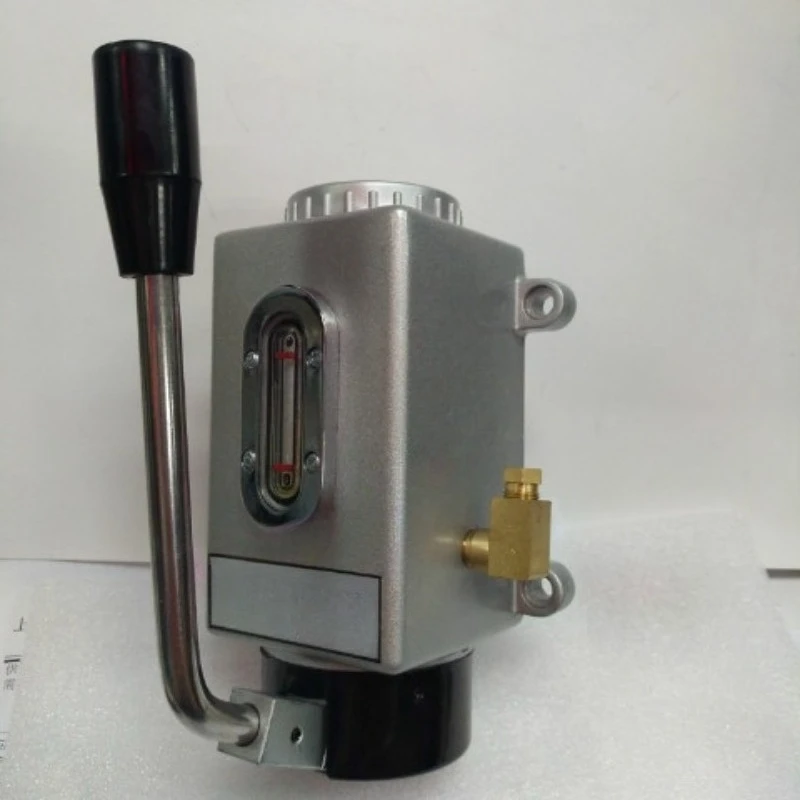 Hand Operated Lubrication Pump Manual Oiler Hand Crank Oil Pump For Lathe Milling Machine Lubricating System