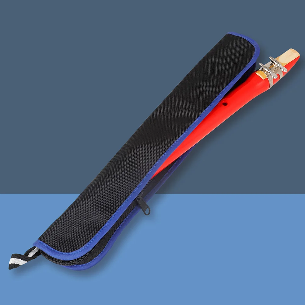 

2pcs Flute Storage Bag Oxford Cloth Waterproof For Soprano Recorder Portable Lightweight Flute Carrying Case Instrument