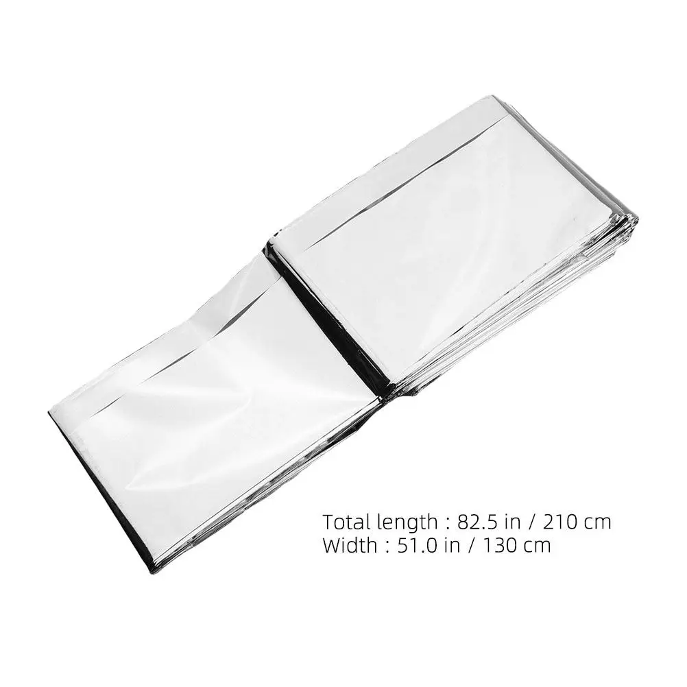 6Pcs Garden Reflective Film Plant Growth Warm Insulating for Greenhouse Farming Wind Protection Emergency Use