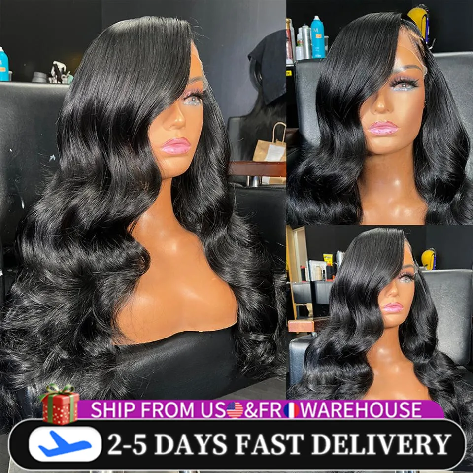 

Body Wave Wigs Human Hair 13x6 HD Lace Front Human Hair Wigs 30inches Brazilian Lace Frontal Wigs Pre Plucked For Black Women