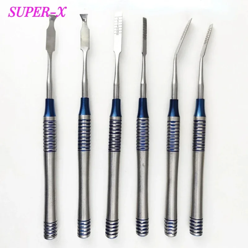 1PCS Dental implant chisel stainless steel scraper bone knife bone splitting device graduated tooth opener oral surgical tool