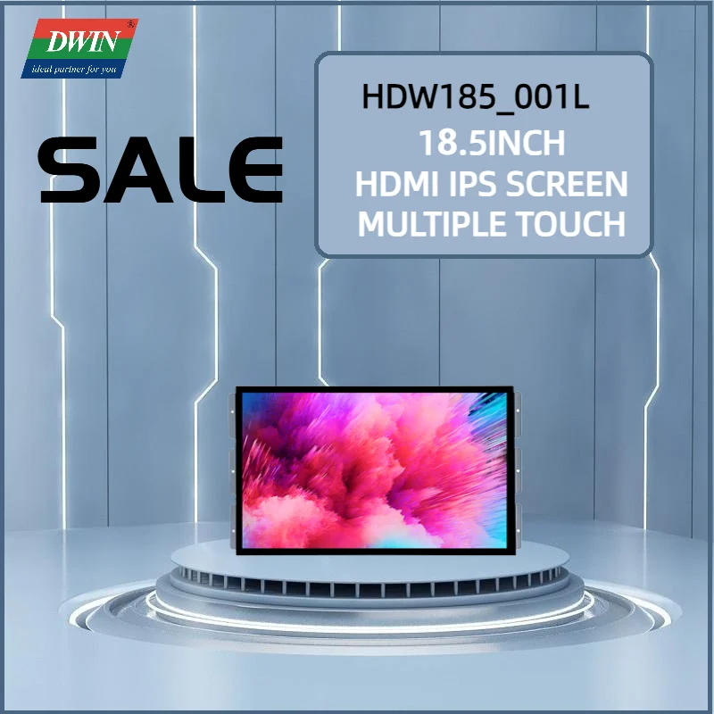 18.5 Cal HDMI nadaje się do okien Raspberry Linux System Android BB czarny Banana Pi i inne mainstreamowe Mini PC wysokiej jakości