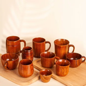 Handmade Jujube Wood Mug 2