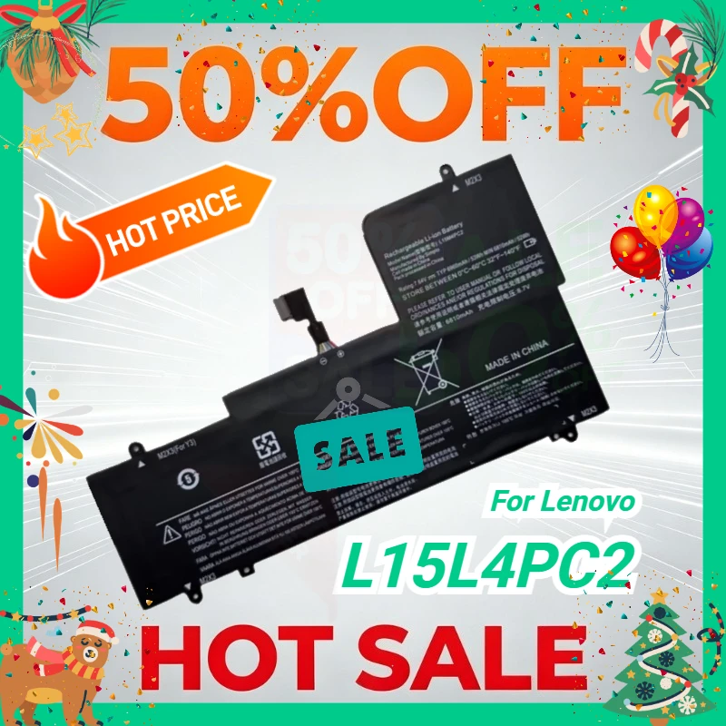 

L15L4PC2 L15M4PC2 Laptop Battery for Lenovo YOGA 710-14IKB 710-14ISK 710-15IKB 710-15IFI 710-15ISK 5B10K90802 5B10K90778 Bateria