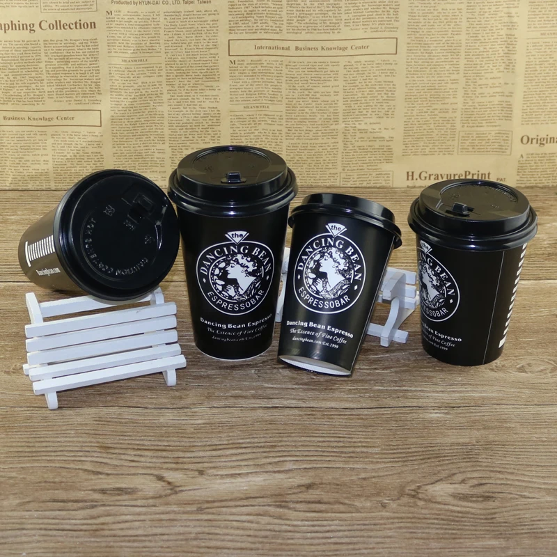 400ML 50개 + 검정색 스위치 뚜껑 두꺼운 빨대 포함