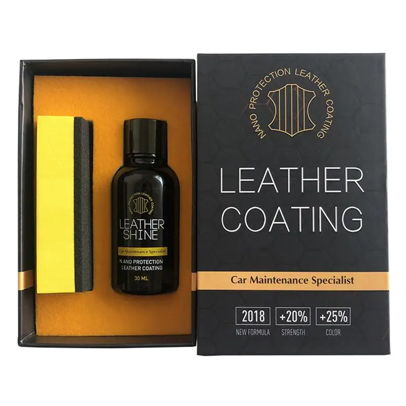 Leather Restorer Car Interior Cleaner Non-greasy Long Lasting Car Dashboard Maintenance Care Leather Seat Nano Ceramic Coating