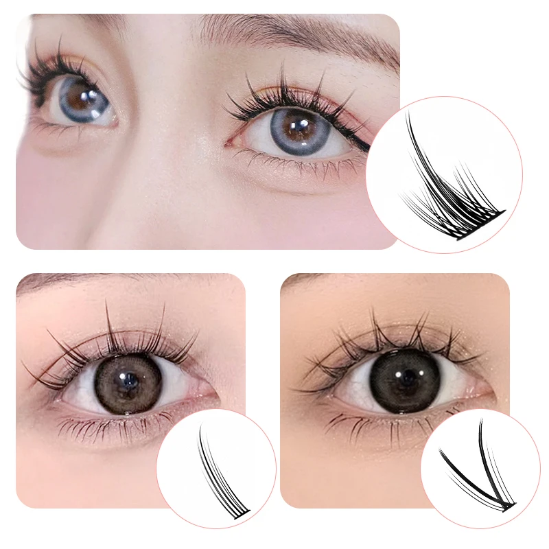 DIY lash Segmented False eyelashes Soft and delicate material Make-up for women lash extension supplies