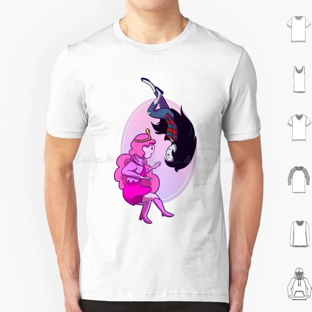 Bubbline-Asymmetry T Shirt Men Women Kids 6xl Adventure Time Princess Bubblegum