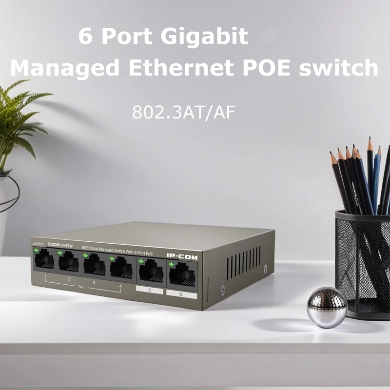 switch-gestito-poe-gigabit-completo-6-gestione-a-10-porte-1000mbps-poe-uplink-switch-poe-di-rete-8023-af-at-per-telecamera-ap-ip--cctv