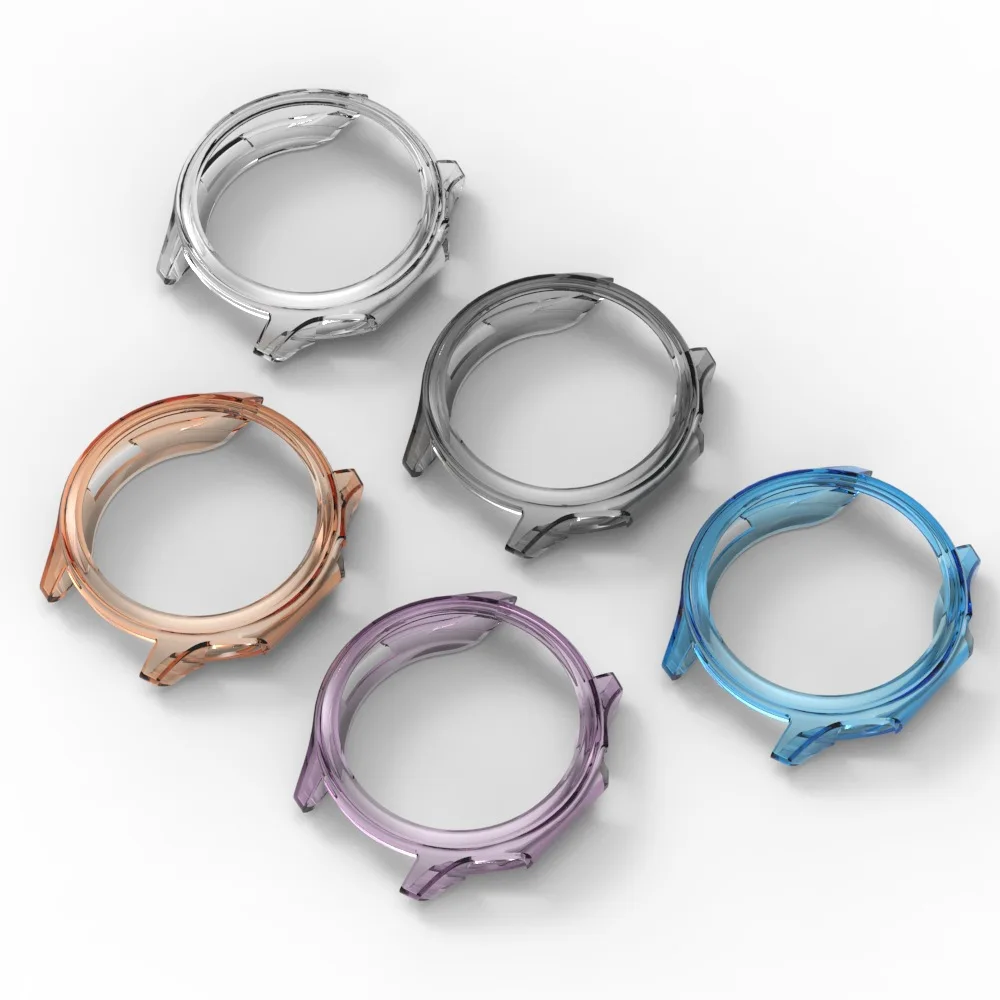 スマートフォン用の透明なソフトエッジ保護ケース,Oppo Watch x,oneplus Watch 2用の保護ケース,スマートアクセサリー