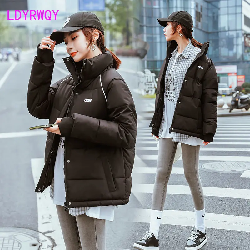 Winter jacket winter jacket 2022 new student bread jacket padded short style cotton jacket South Korea cotton jacket