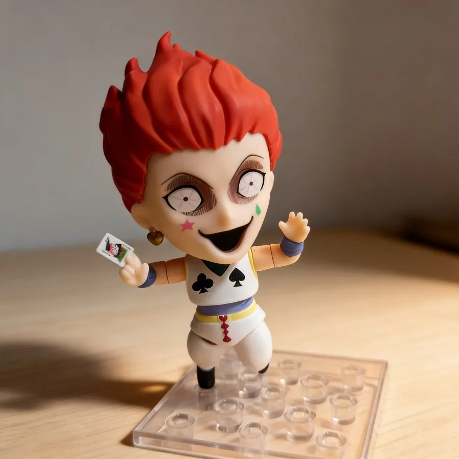 

Hunter x Hunter Hisoka Anime Figure 10cm - Q Version | Collectible Figurine Toy for Fans Desktop Decoration