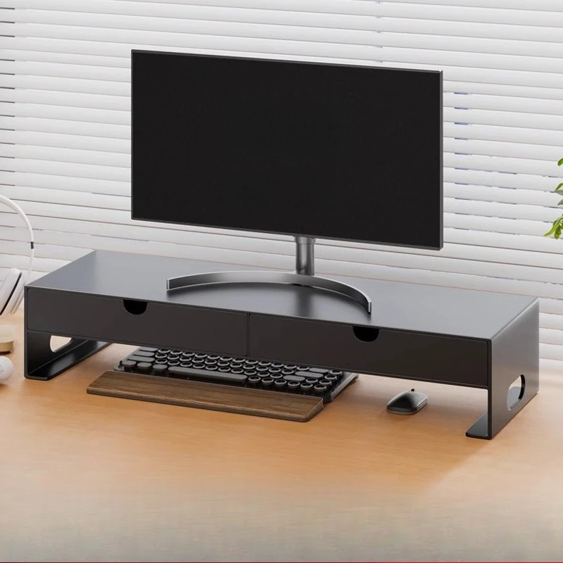 Monitor Stand Riser Desktop Organizer Monitor Stand with Storage Drawer Space Saving Desk Shelf for Office Home Study Desk Riser
