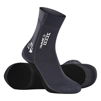 ZCCO Neoprene Diving Socks 3Mm Diving Wetsuits Water Fin Sock Warm Surfing Booties Beach Socks For Snorkeling Water Sports