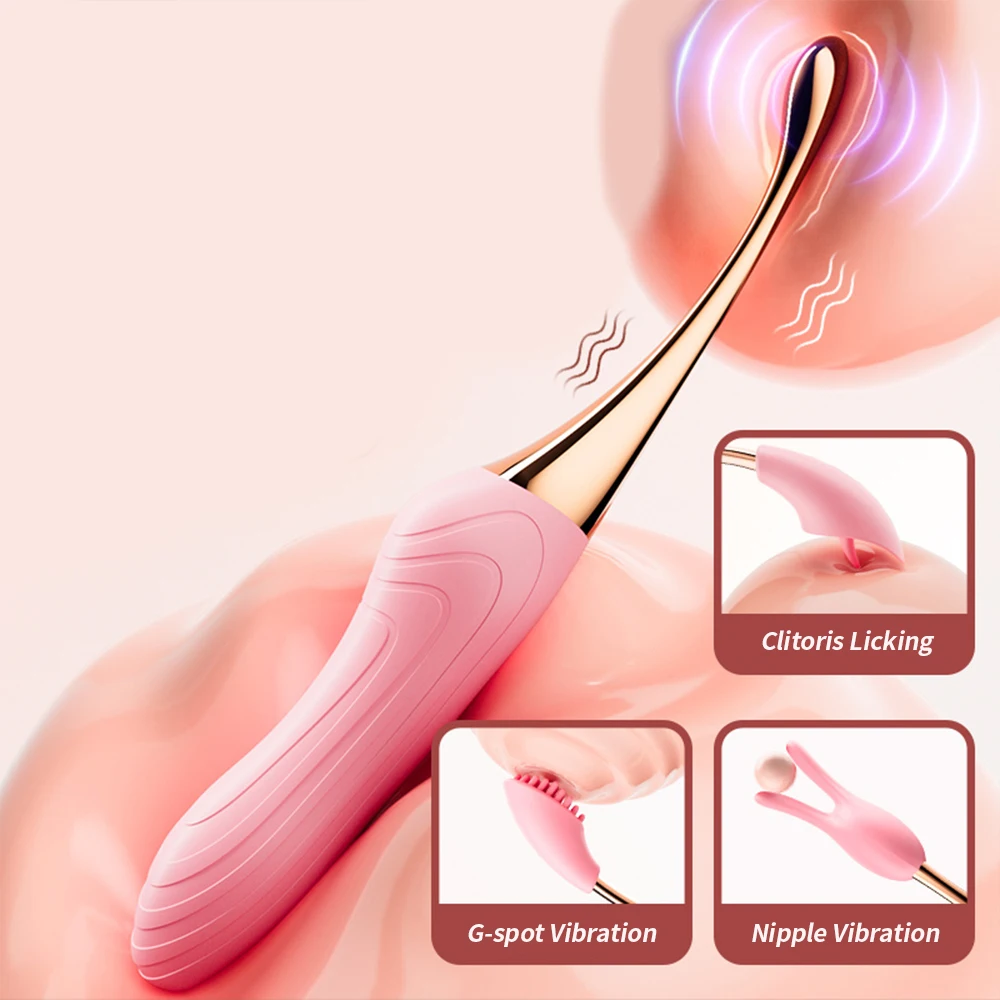 هزاز جي سبوت قوي للنساء مع تردد عالي تهتز متعة لعق البظر محفز لعبة جنسية للتدليك للبالغين 18 + #2
